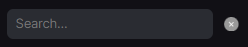 The search bar