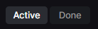 Active vs. Done columns