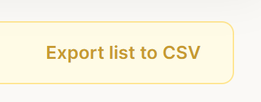 Exporting the list of legacy apps to CSV