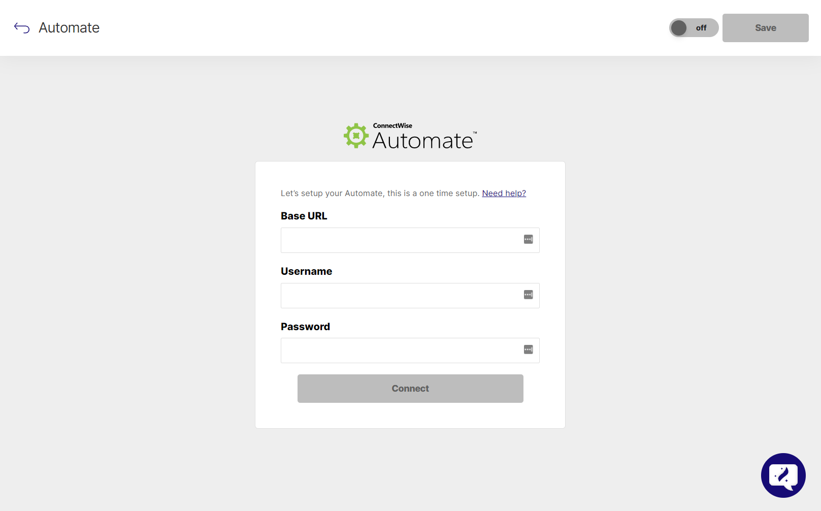 Users screen with the Add button