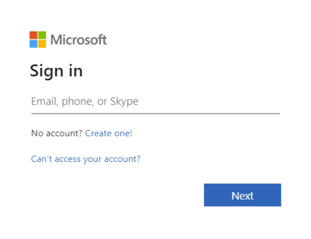 Microsoft 365 password and MFA prompt
