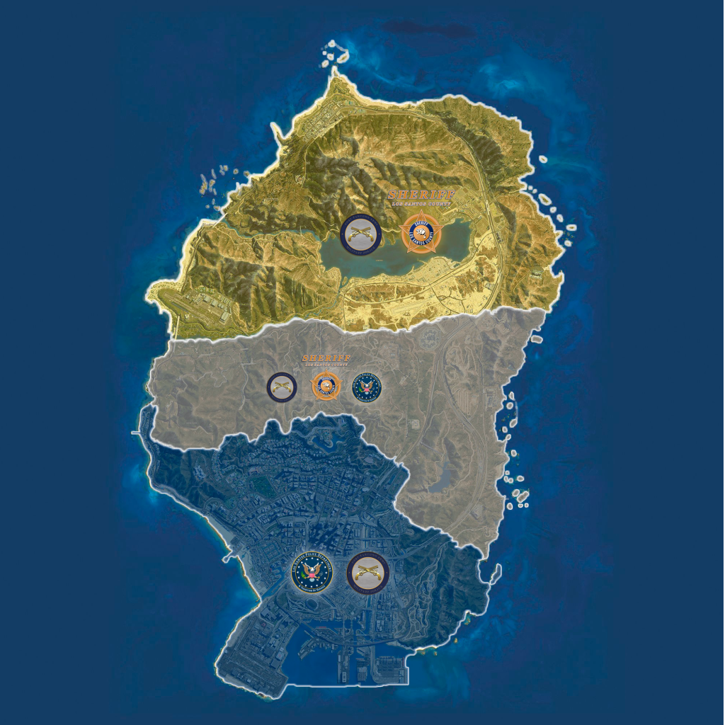 Juridiction Map