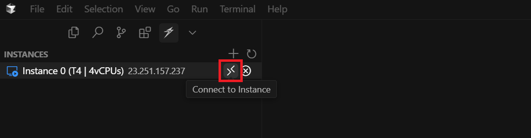 Connect to Instance