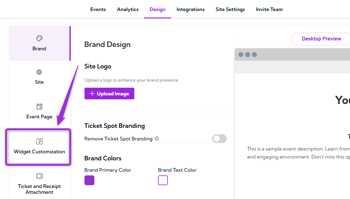 widget-customization-tab