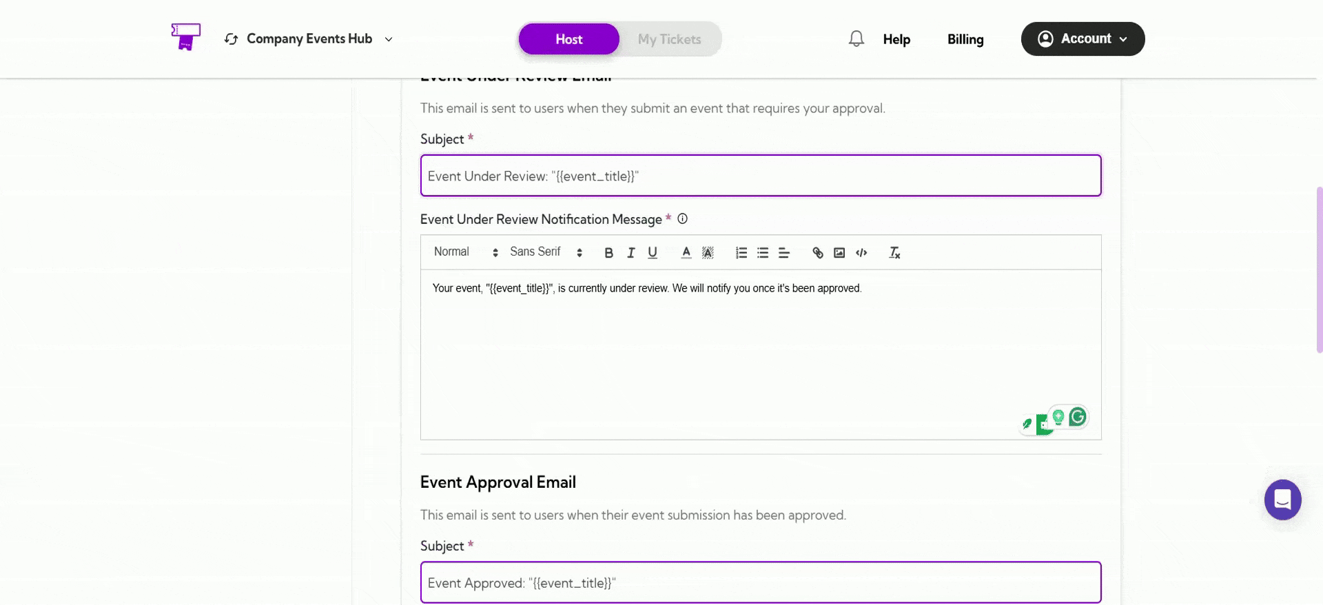 event-under-review-email