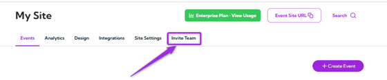 Invite Team Members and Assign Roles - Ticket Spot