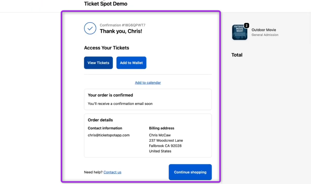 thankyou-page-display