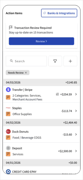 Desktop Transactions Dashboard for Popular Restaurant VSaaS
