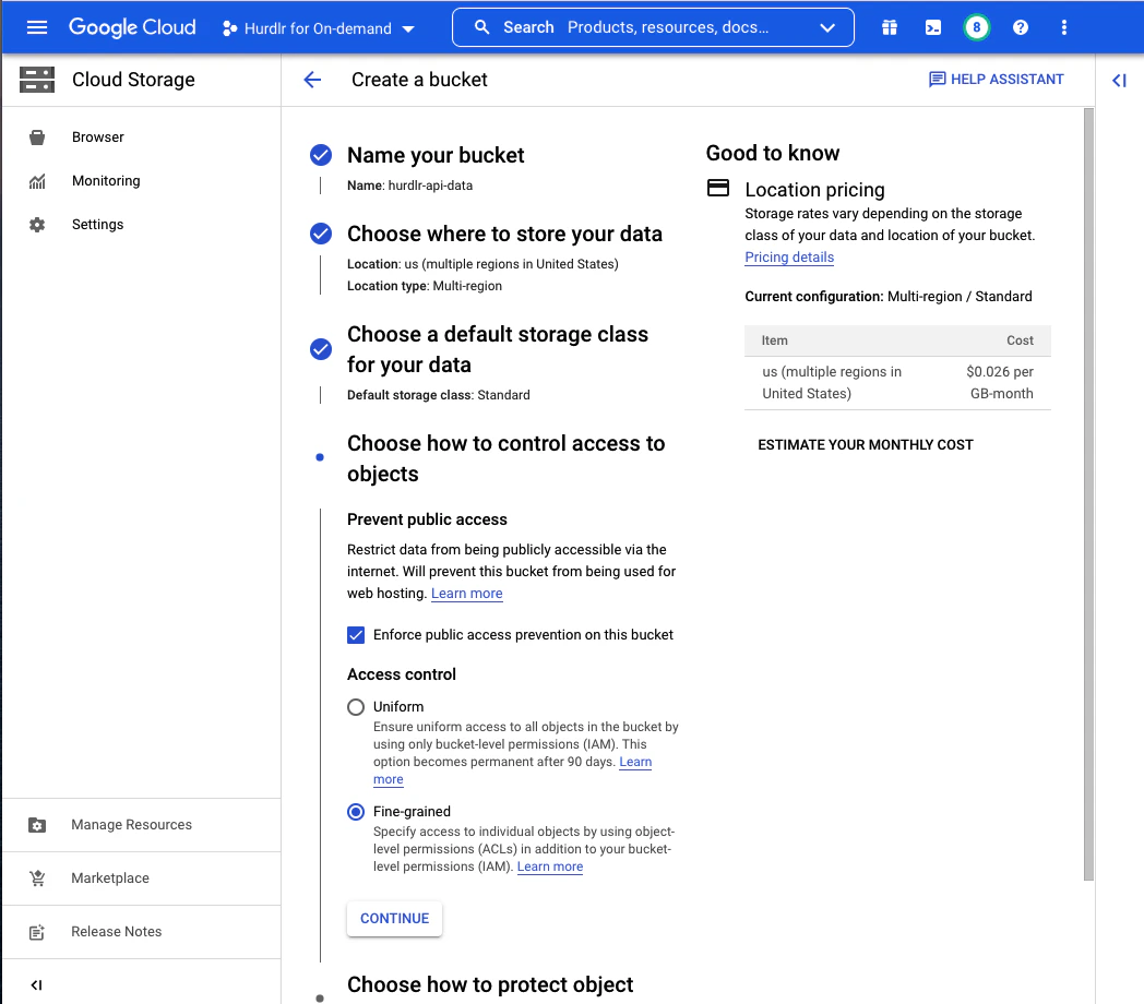 Access Control Settings