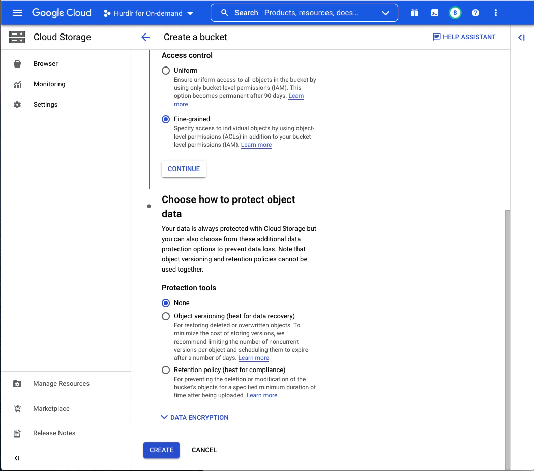 Protect Object Data