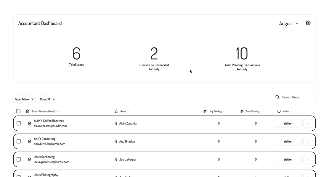 Modifying Bookkeepers Demo