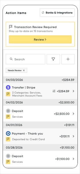 Mobile Income Dashboard Demo