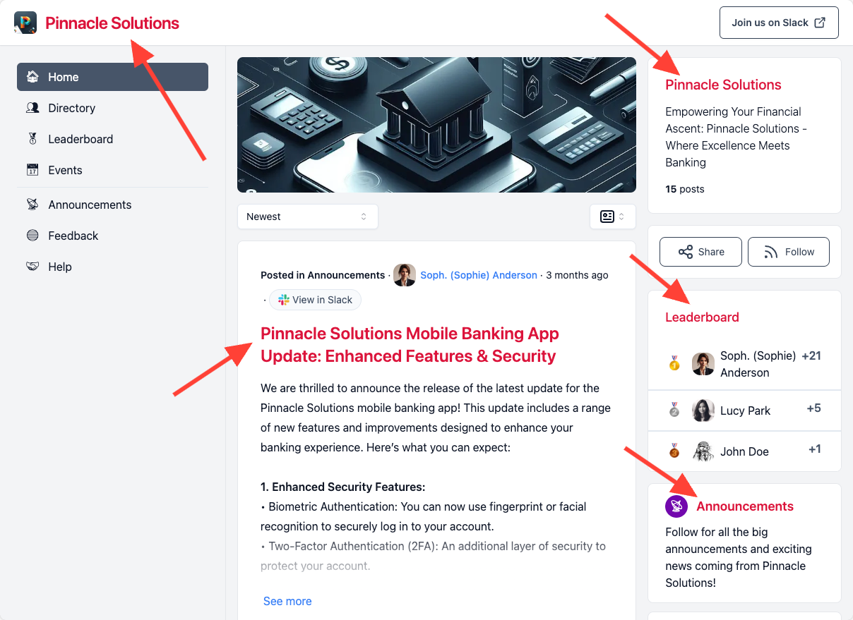 Branding token usage