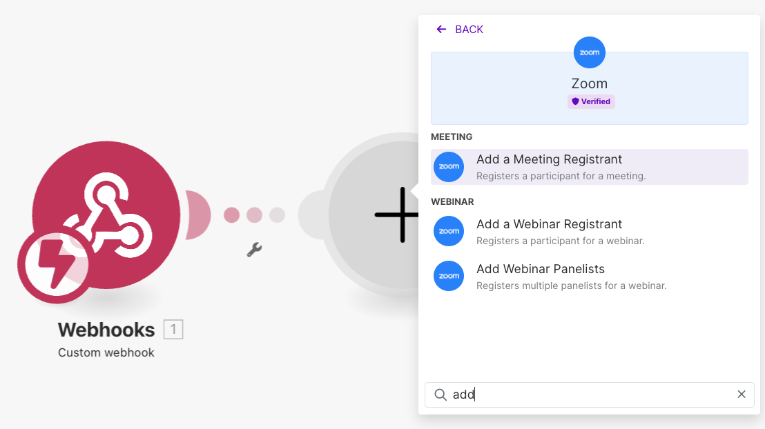Make new Zoom module