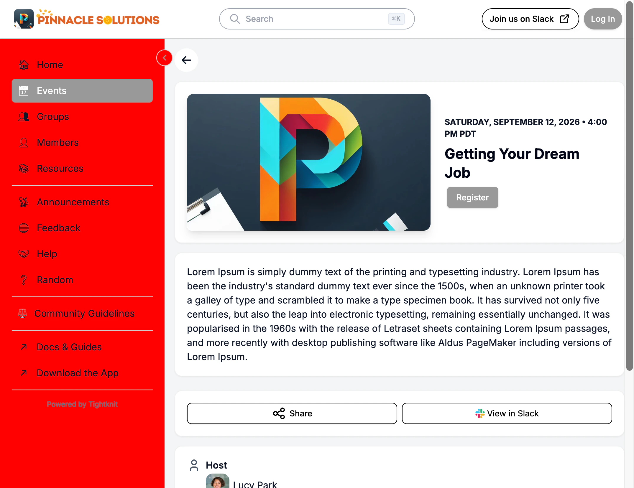 Navigation sidebar background color usage