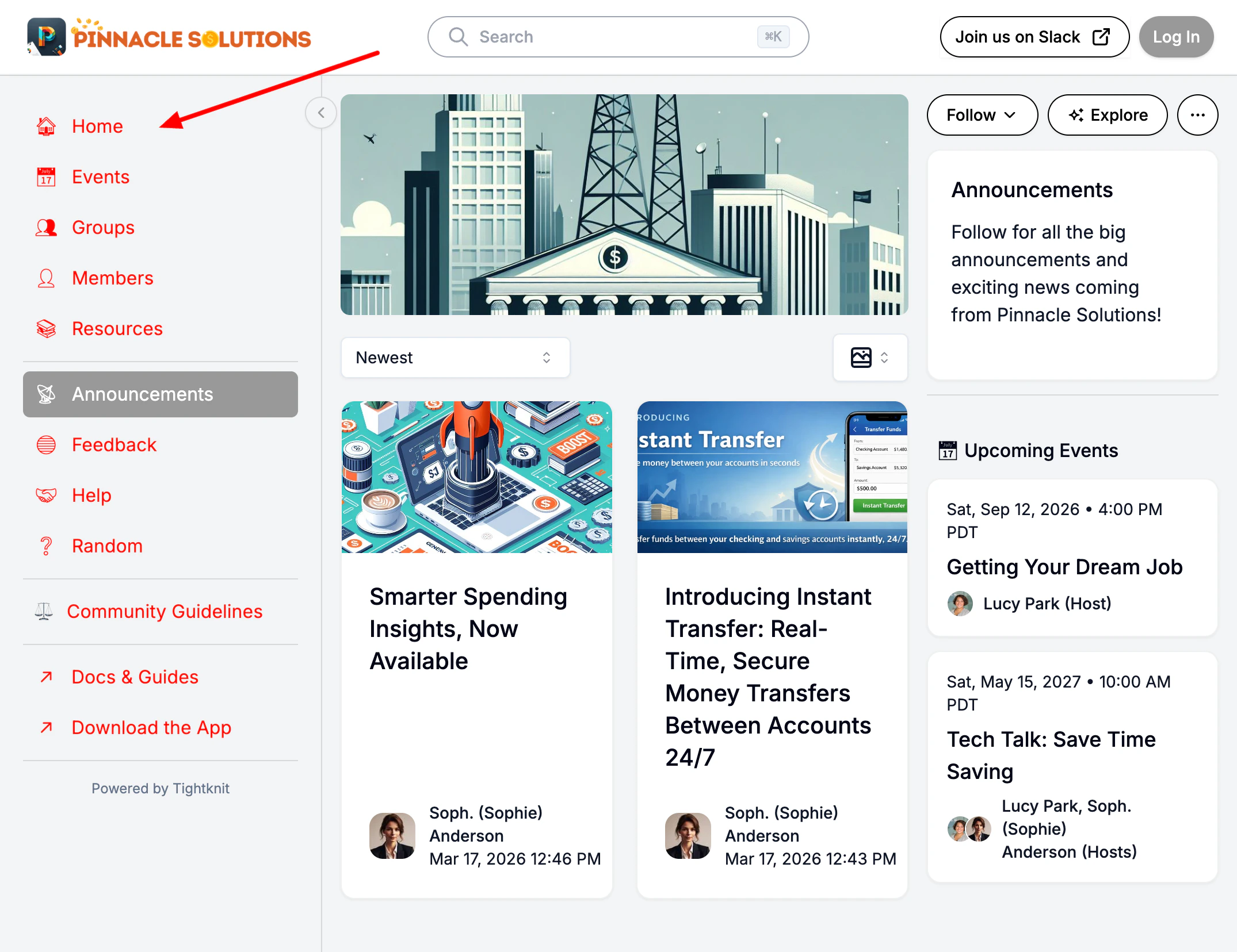 Navigation sidebar text color usage