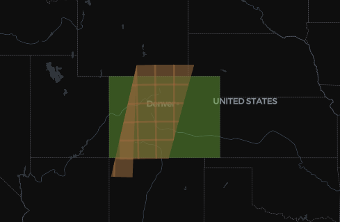 Query results with intersects mode