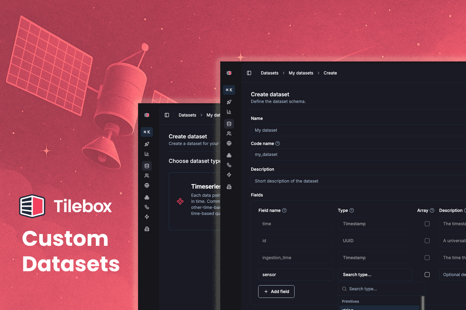 Custom datasets