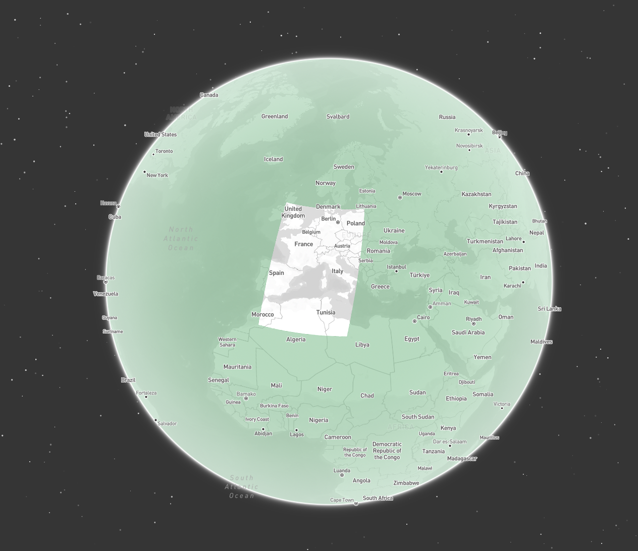 Polygon covering the whole globe with a hole over Europe due to incorrect winding order