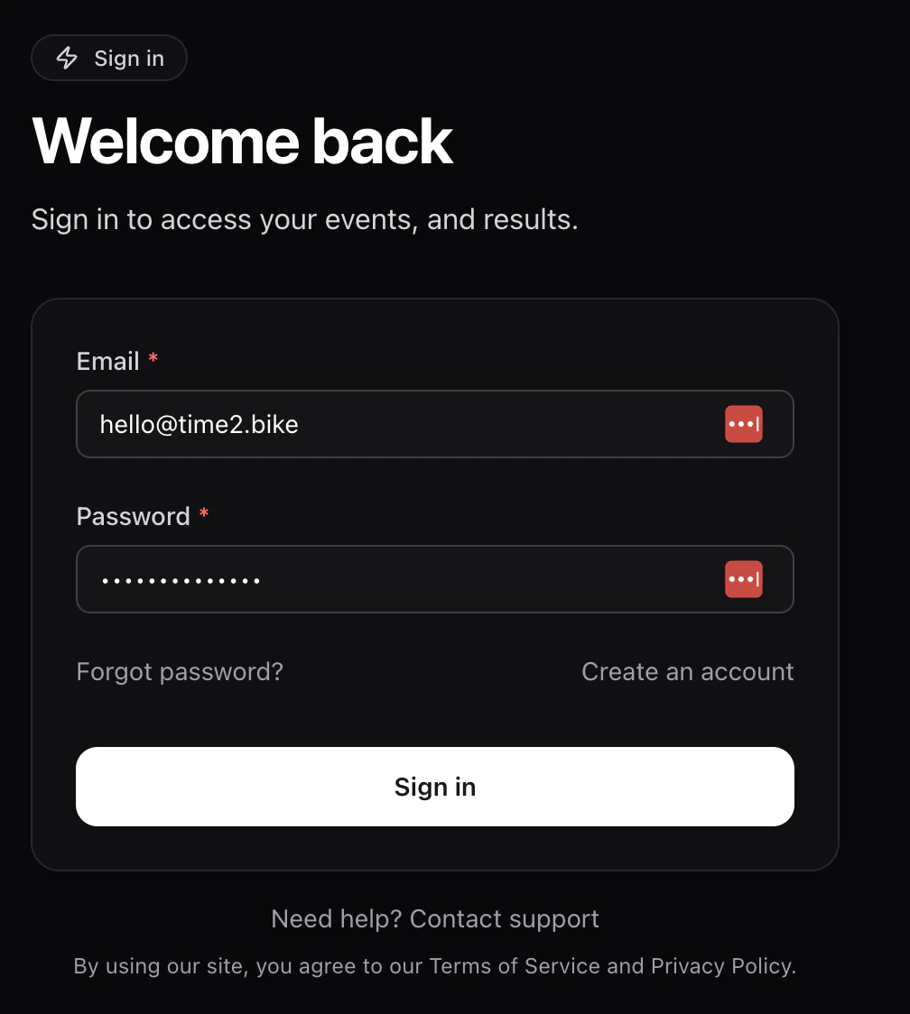 Login Page
