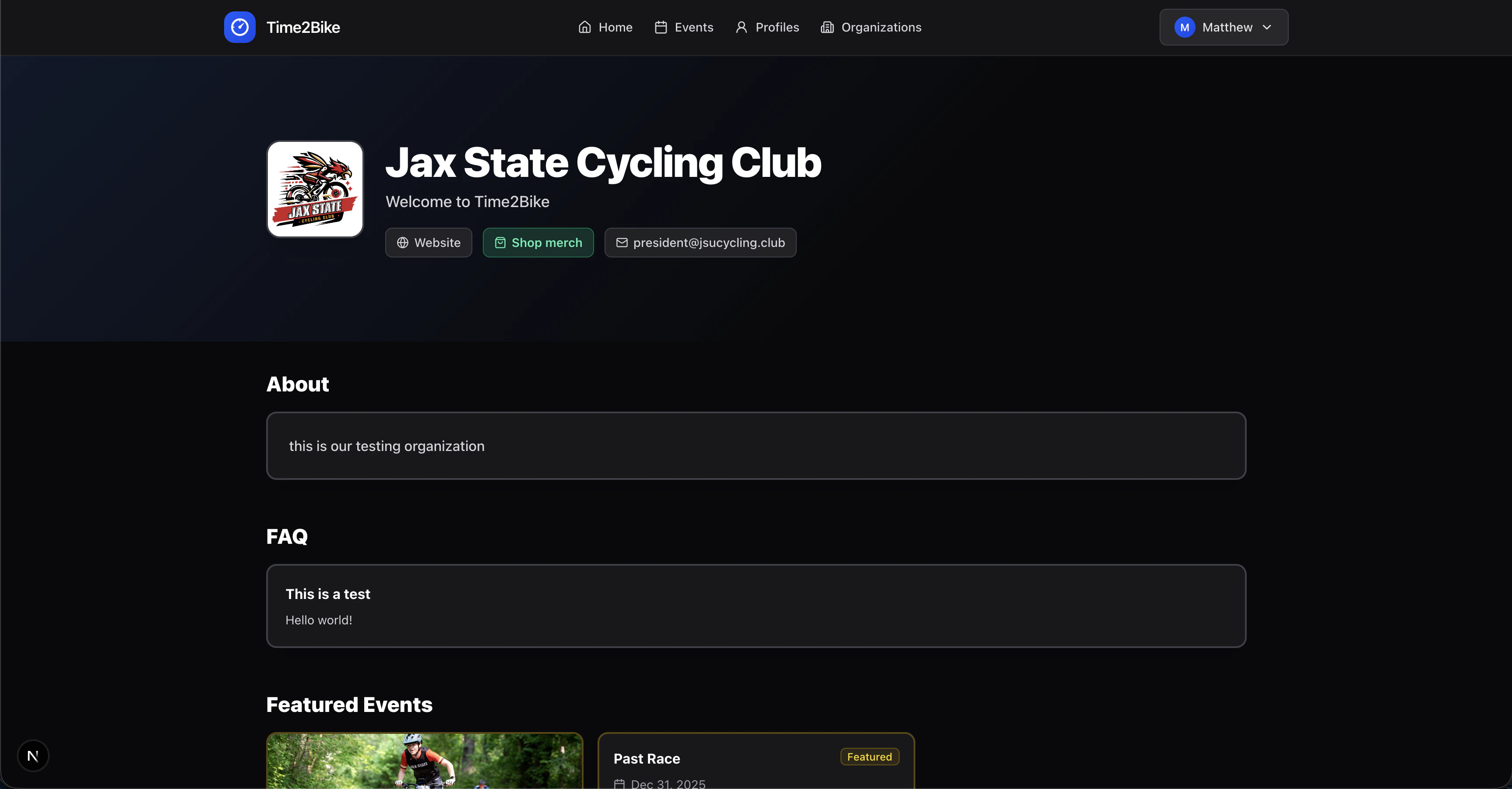 Org Page