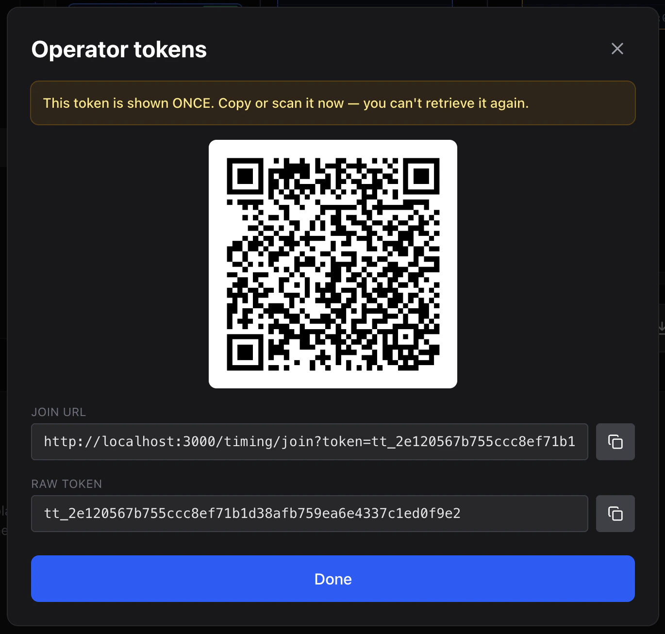 Token QR