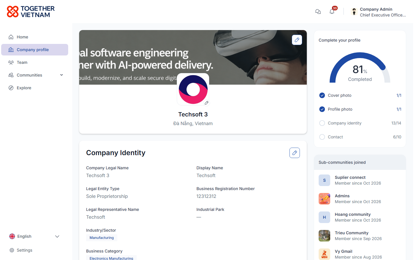 Company profile