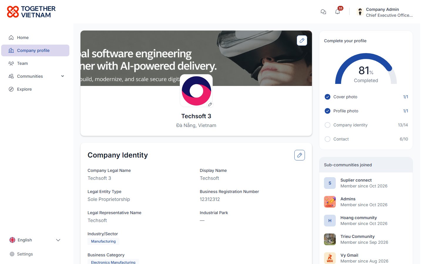 Company profile