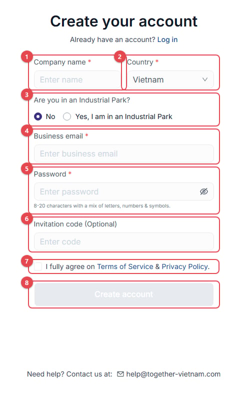 sign-up