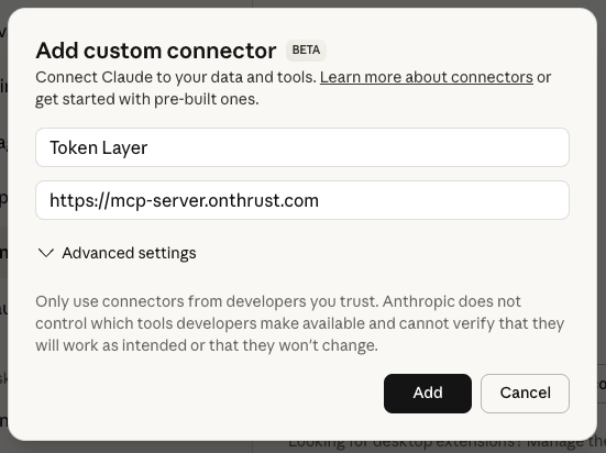 Step 2: Enter connector details