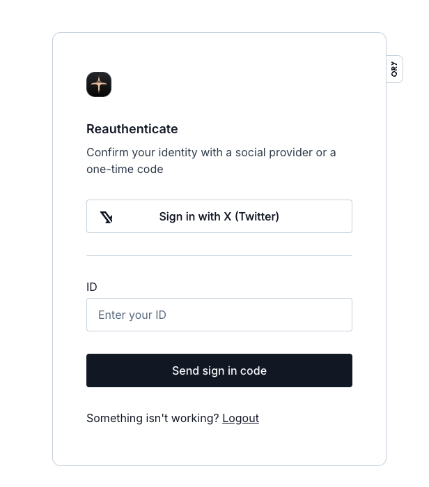 Step 4: Authenticate