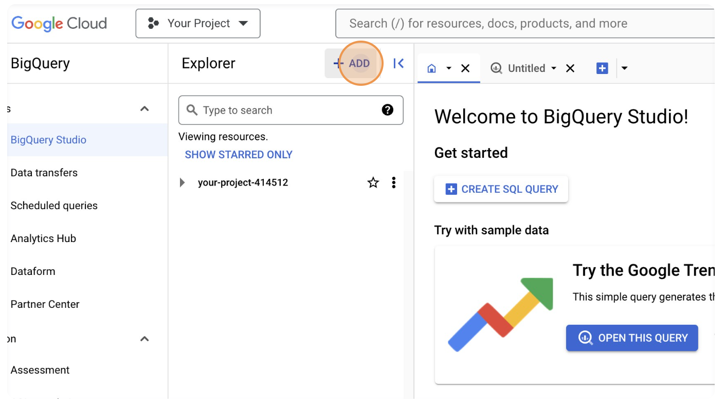 Add project in B