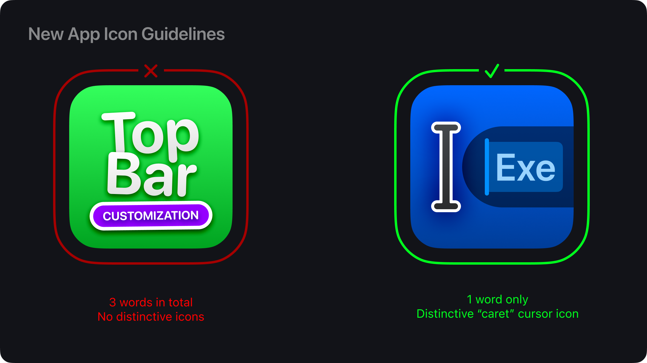 App Icon Guidelines Example