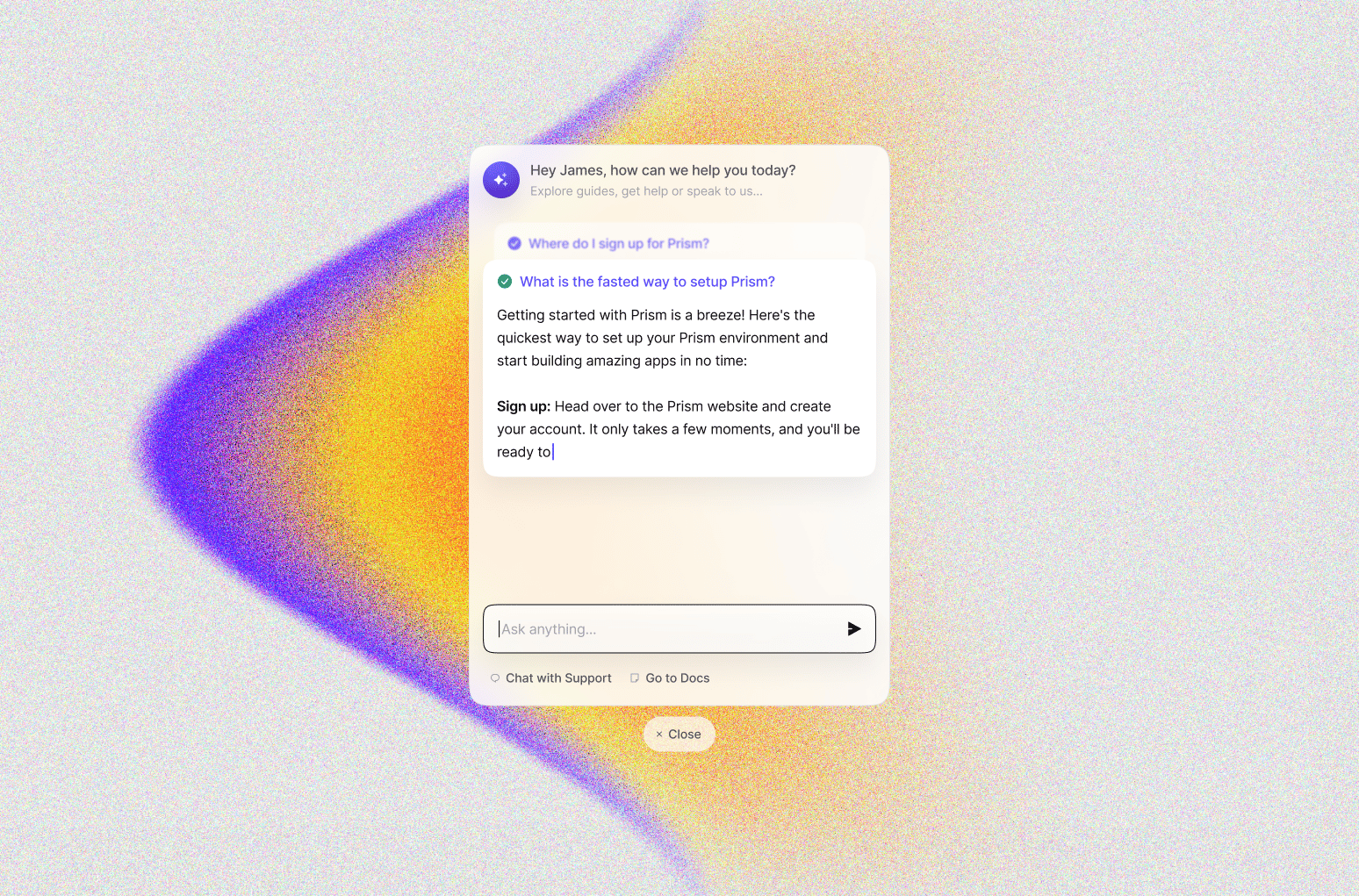 AI Widget