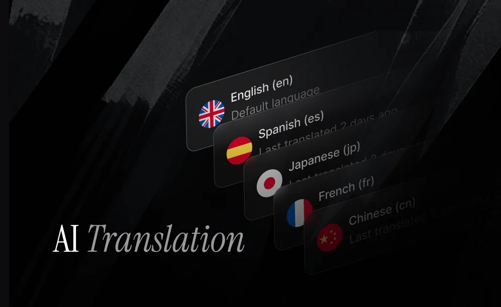 AI Translations graphic