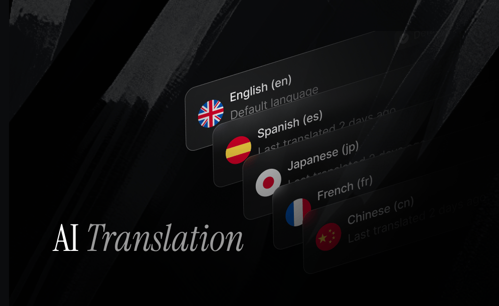 AI Translations graphic
