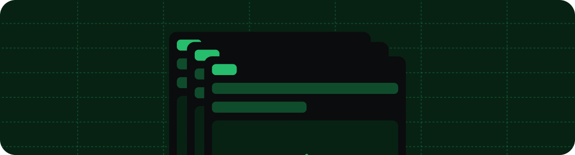 Decorative graphic of pages.