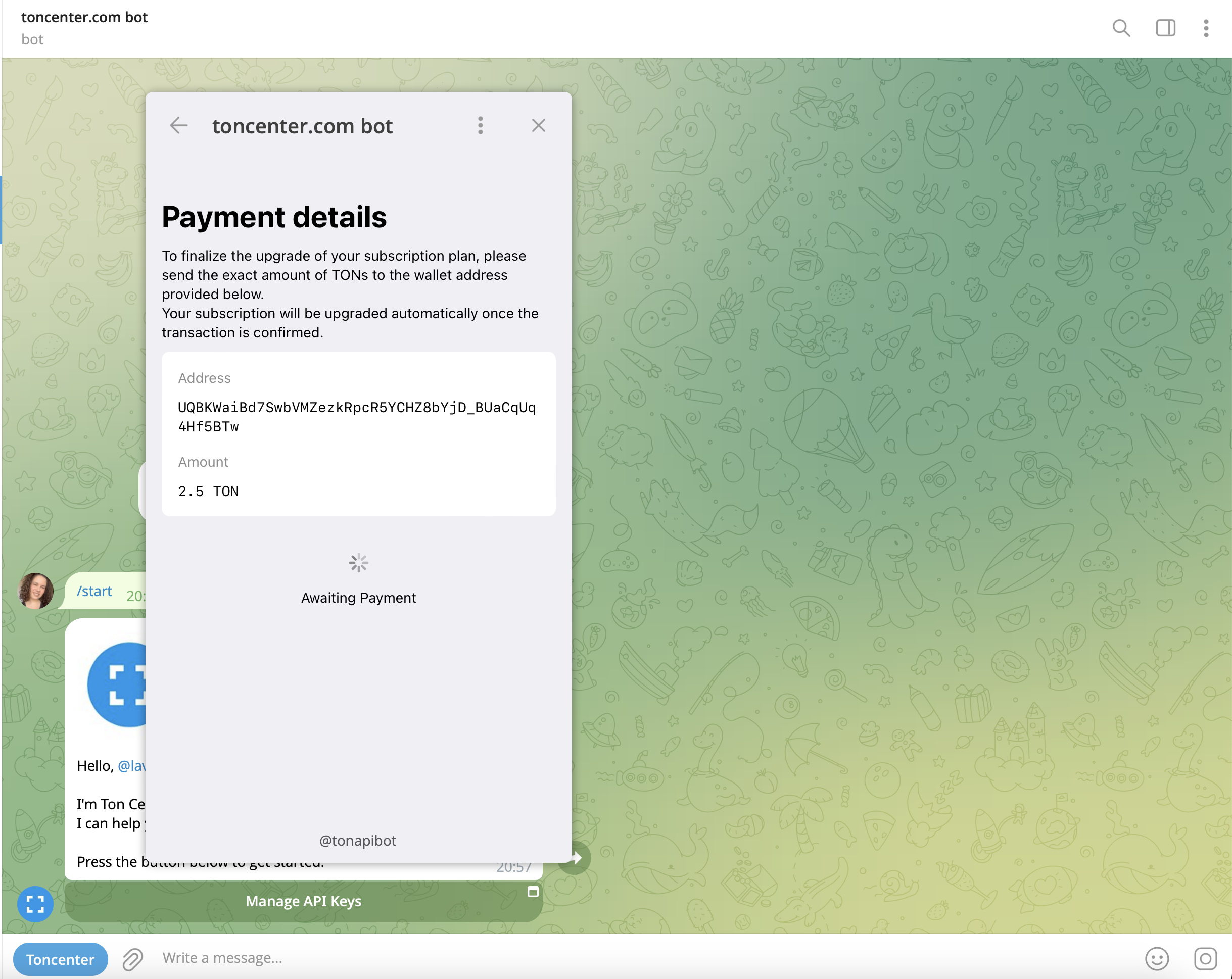 Payment