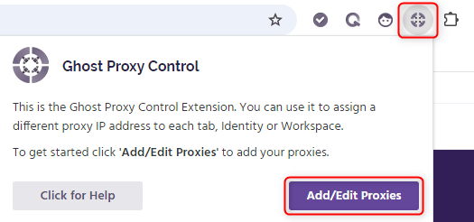Ghost Setup Ghost Browser Proxy Setup Guide | Toolip.io Docs
