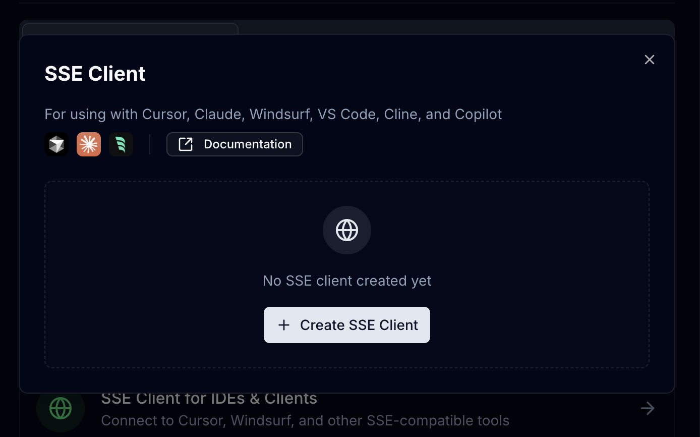 Create SSE Credentials