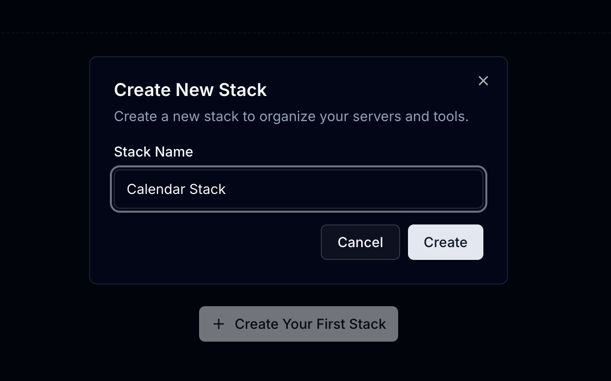 Create Stack