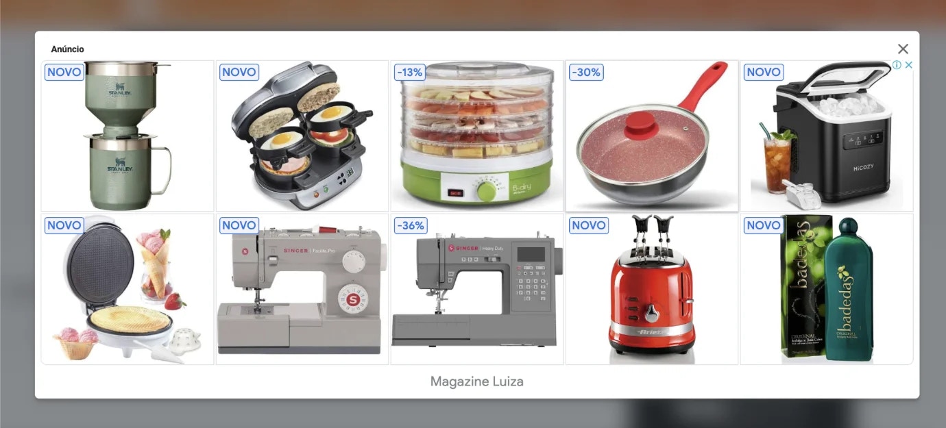 Example 1 result of offsite advertising campaign.