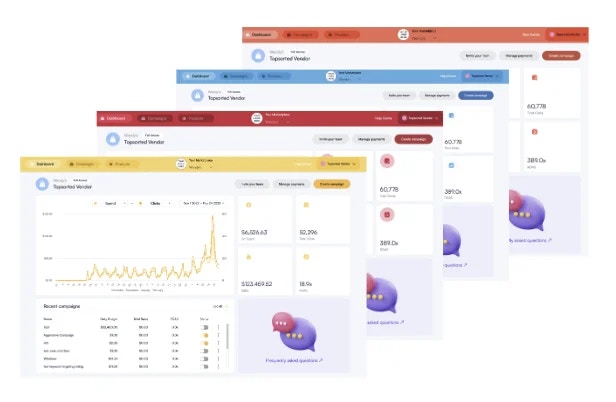 custom branding for vendor dashboards