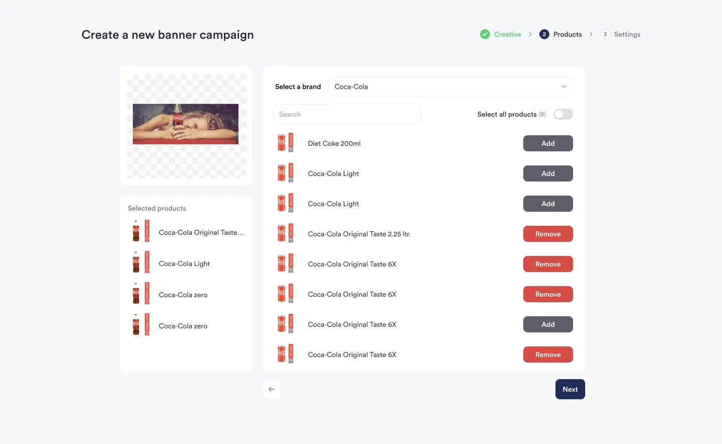 Step 4 of creating banners on Toppie
