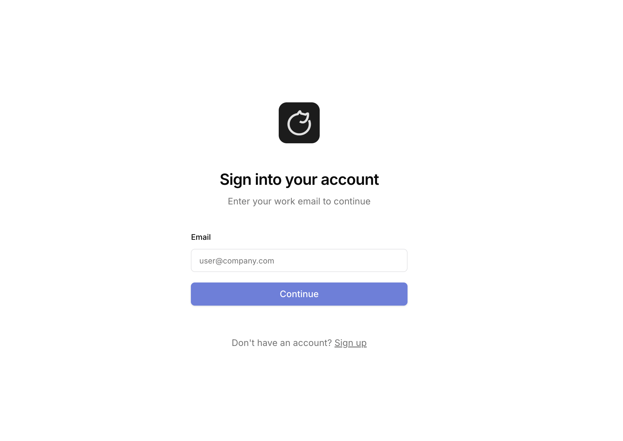 Tracecat sign-in