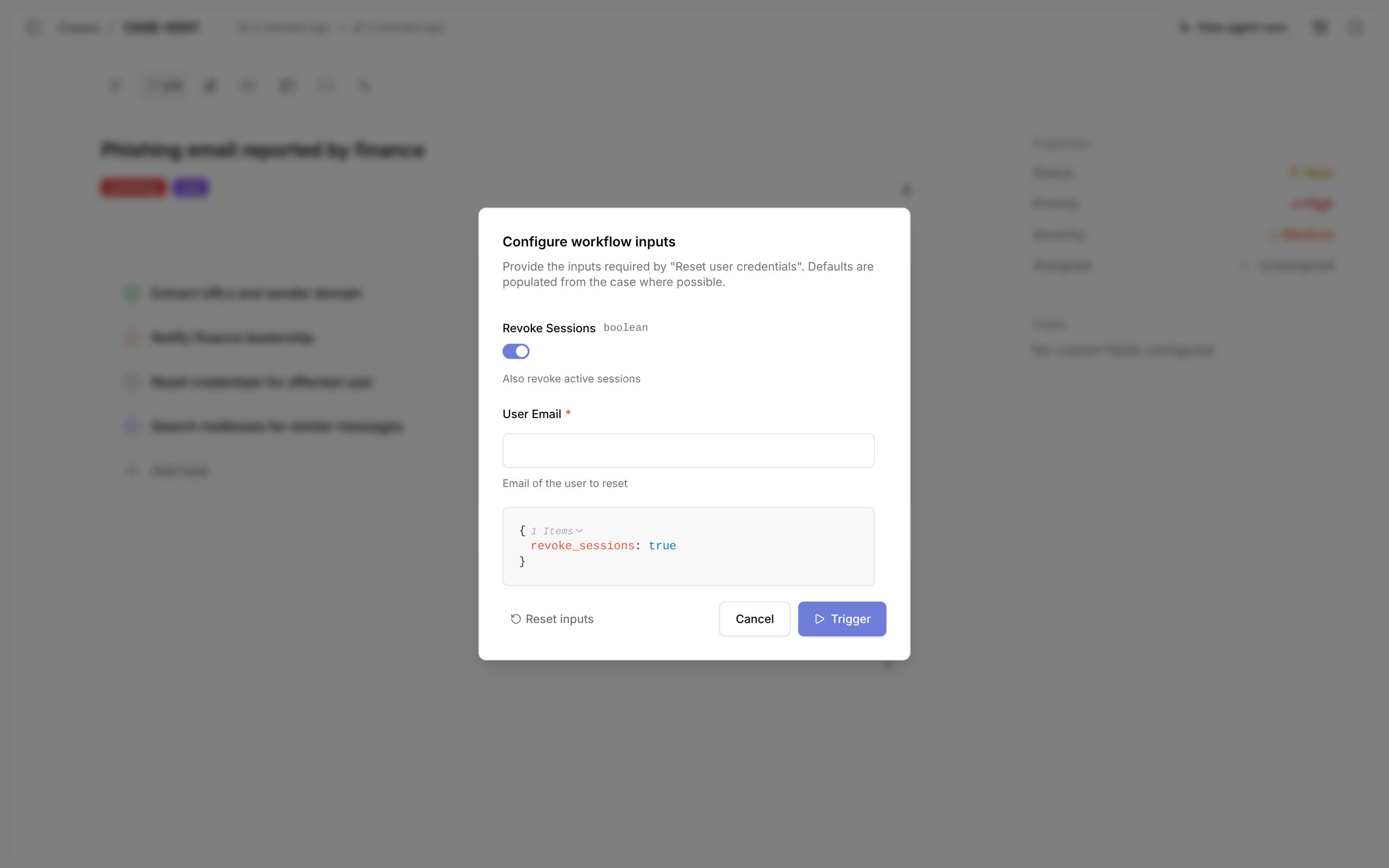 Task triggers - Tracecat Docs