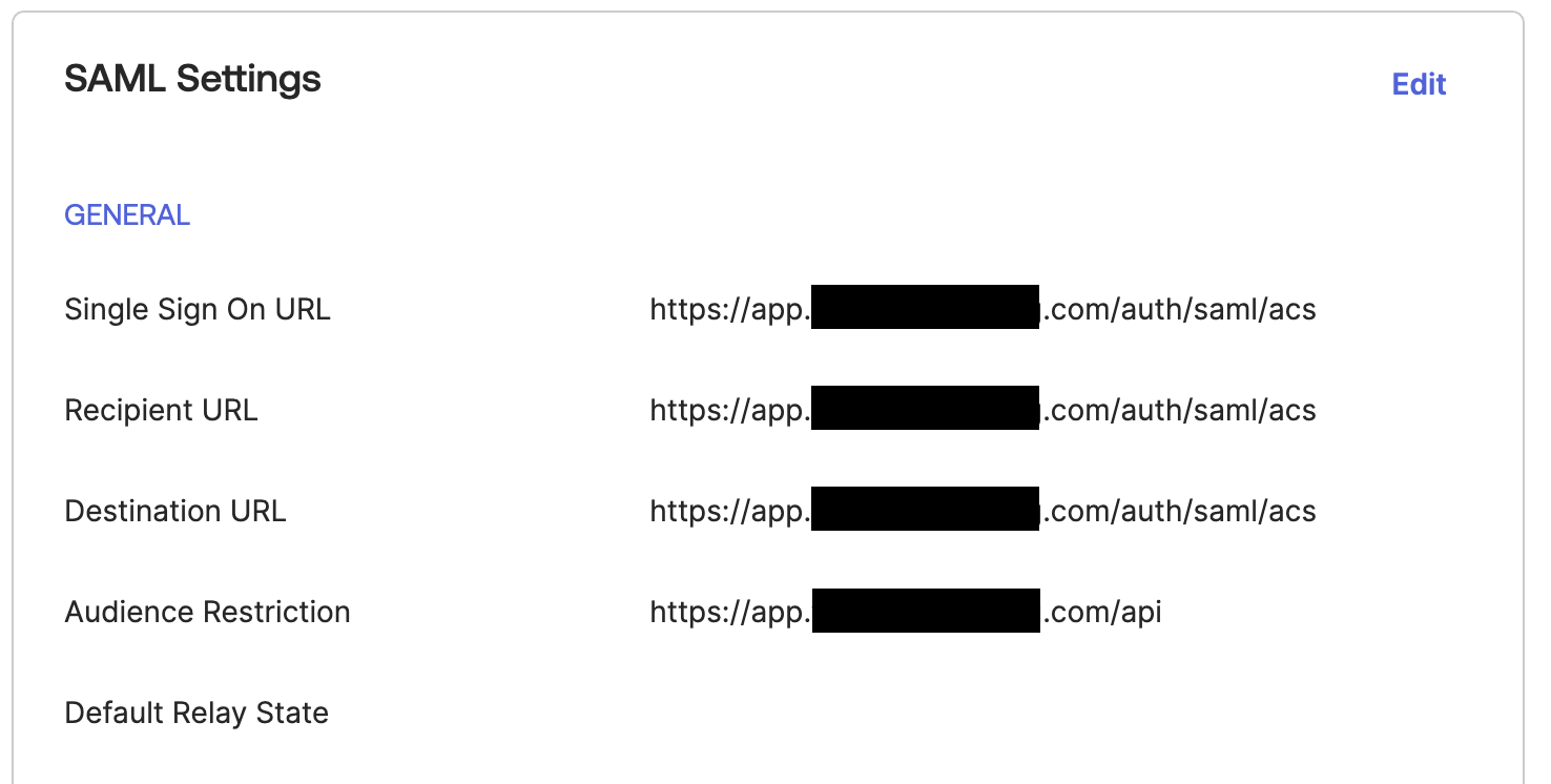 SAML SSO - Tracecat Docs
