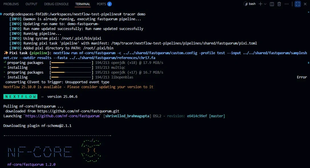 Successful connection snapshot 3