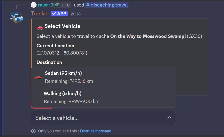 Select Vehicle