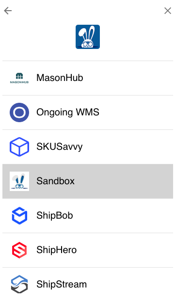 Sandbox UI